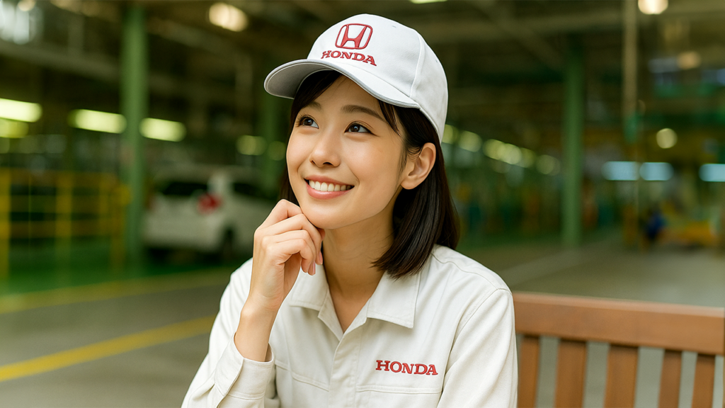 ホンダ期間工の女性