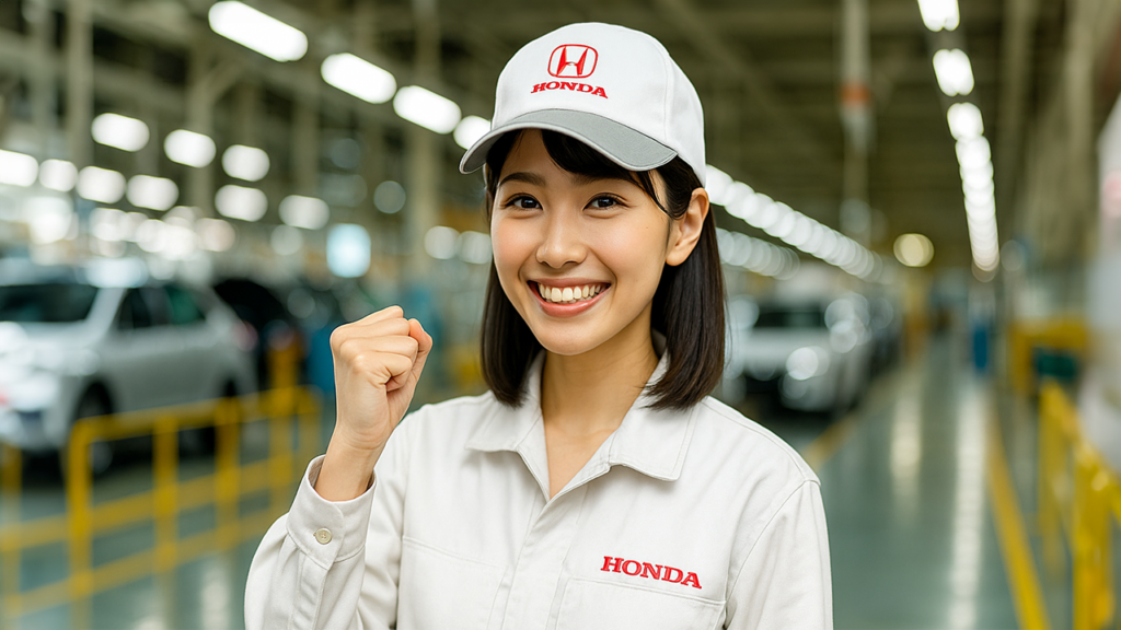 ホンダ期間工の女性