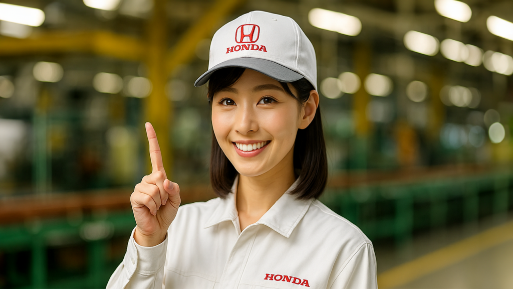 ホンダ期間工の女性