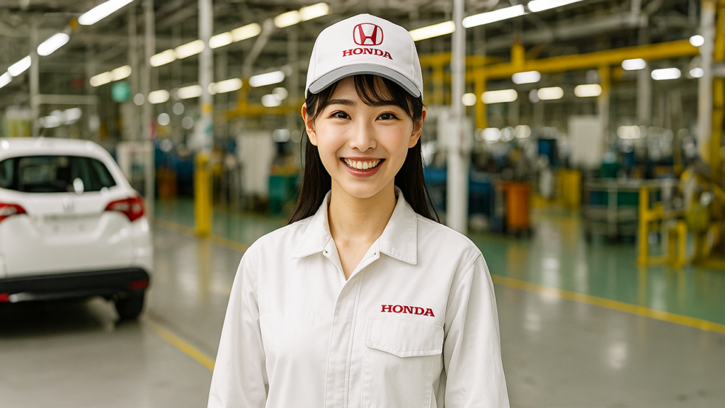 ホンダ期間工の女性