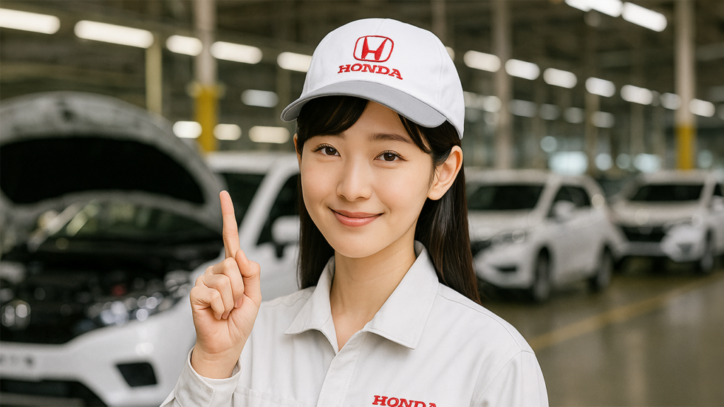 ホンダ期間工の女性