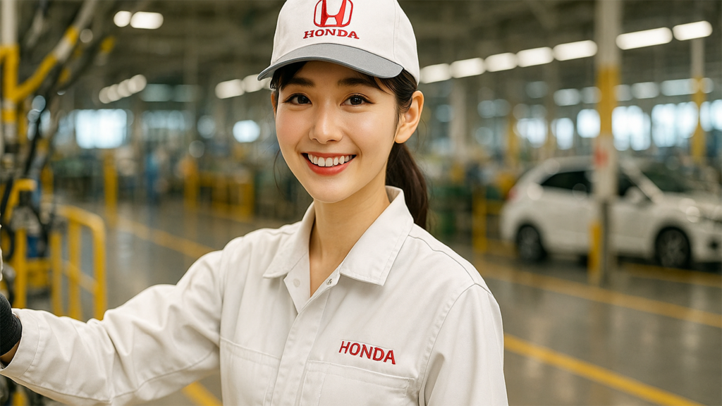 ホンダ期間工の女性