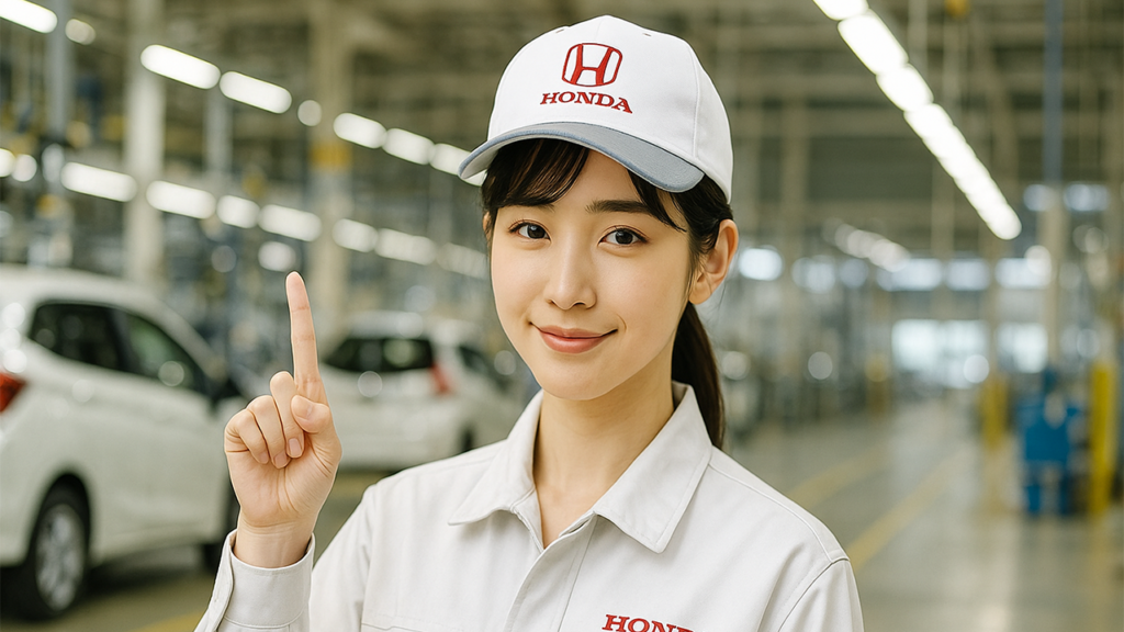 ホンダ期間工の女性