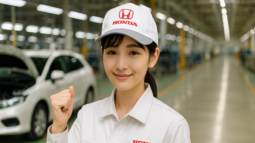 ホンダ期間工の女性