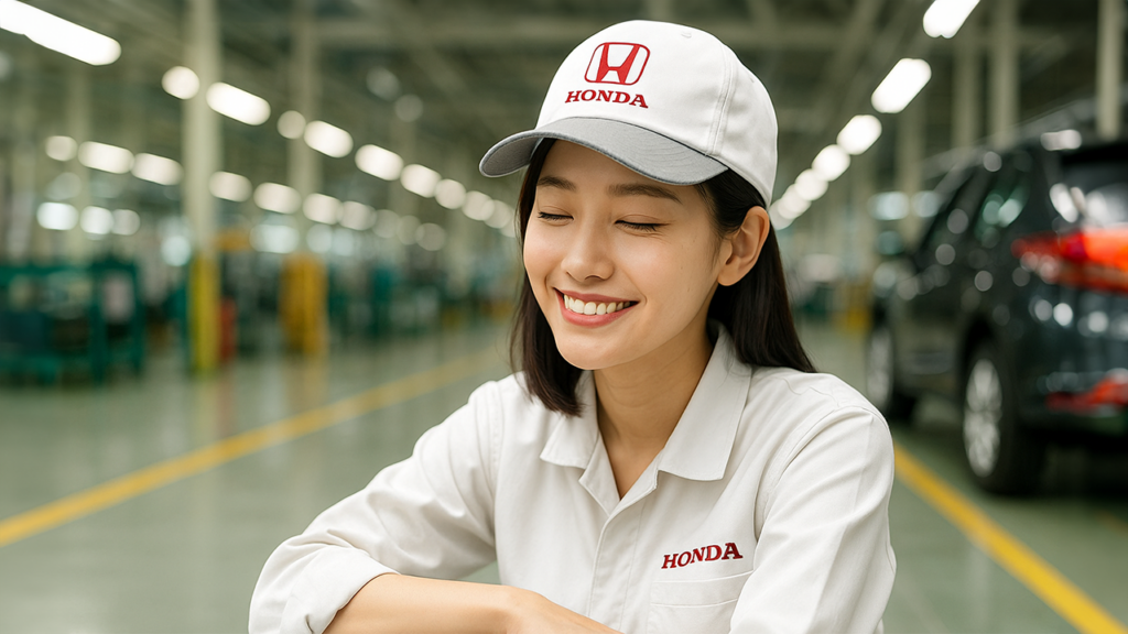 ホンダ期間工の女性