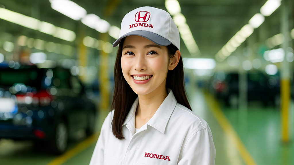 ホンダ期間工の女性