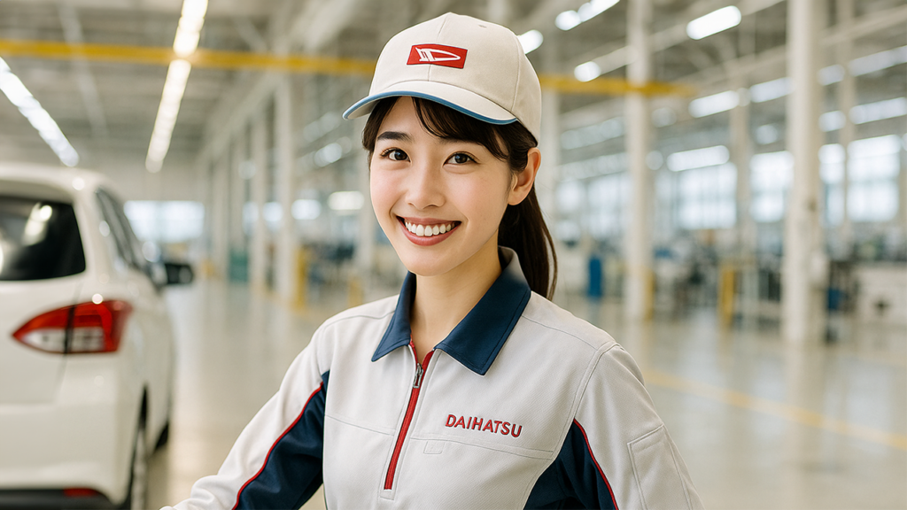 ダイハツ期間工の女性