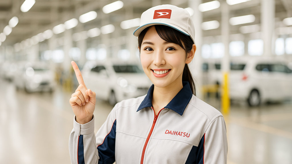 ダイハツ期間工の女性