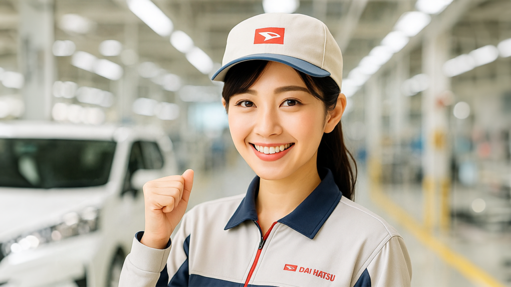 ダイハツ期間工の女性