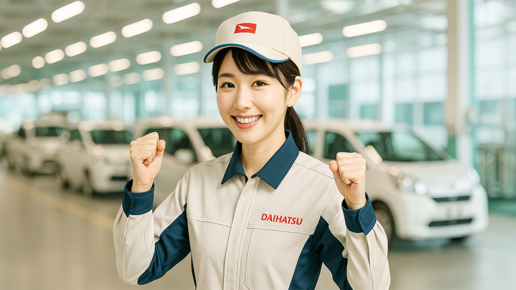 ダイハツ期間工の女性
