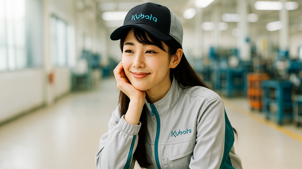 クボタ期間工の女性