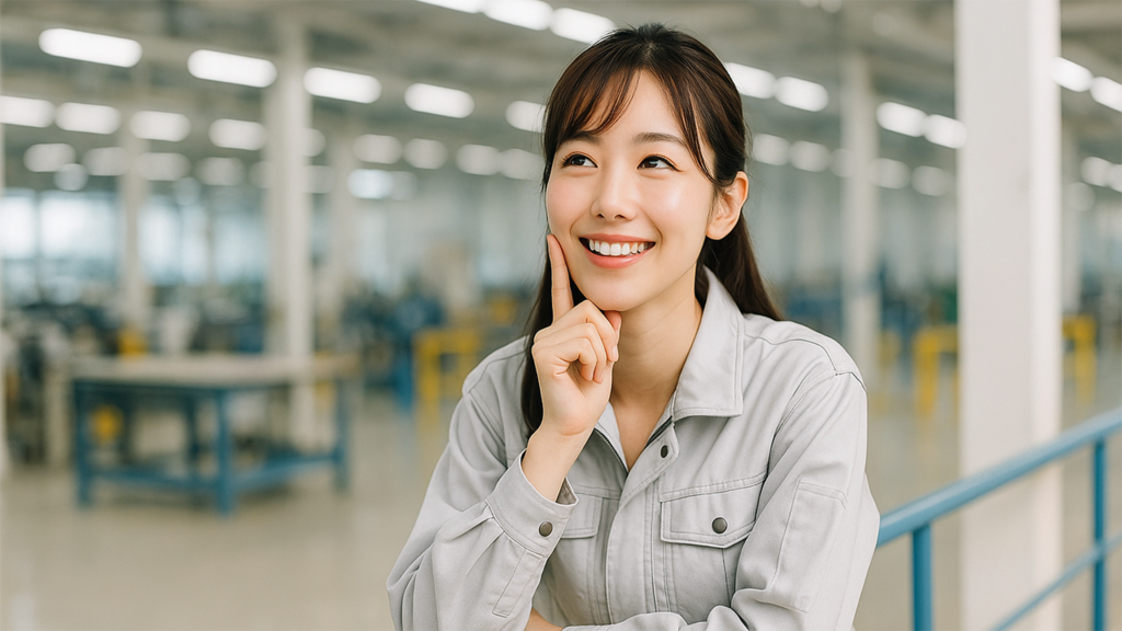寮選びに成功した女性