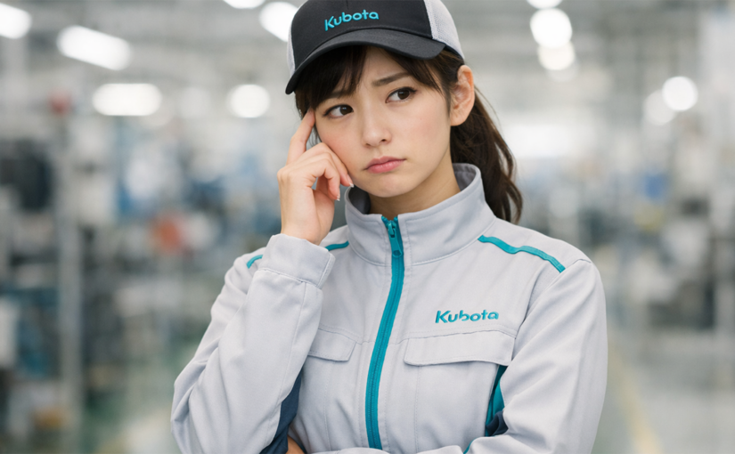 クボタの筑波工場はきつい？不安面とDX化による安定面を解説