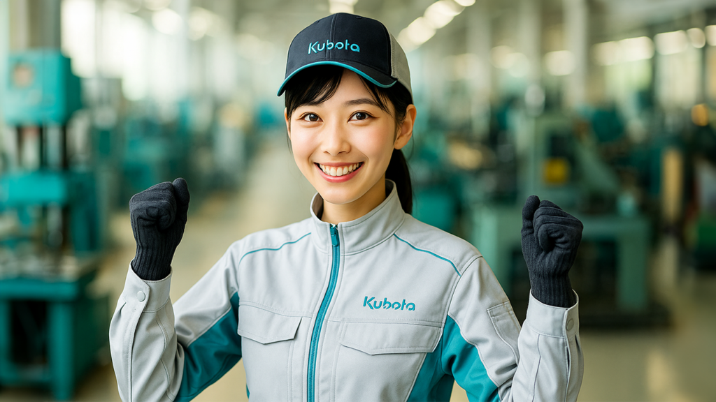 クボタ期間工の女性