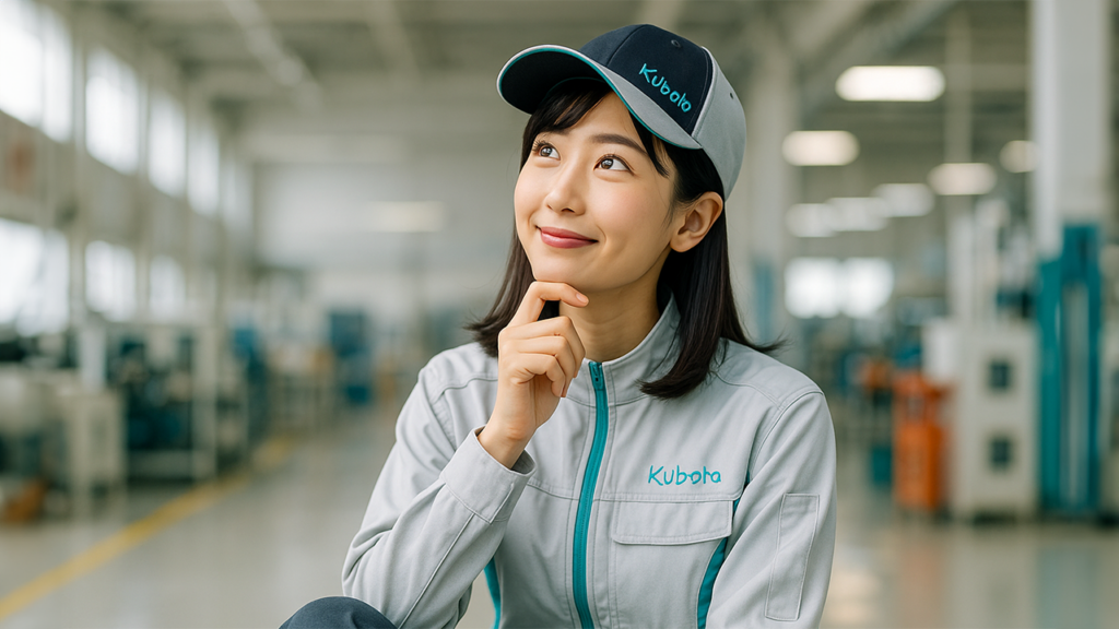 年収を考えているクボタ期間工の女性