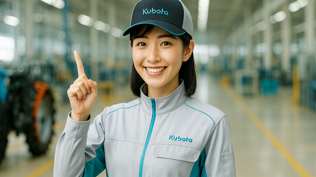 クボタ期間工の女性