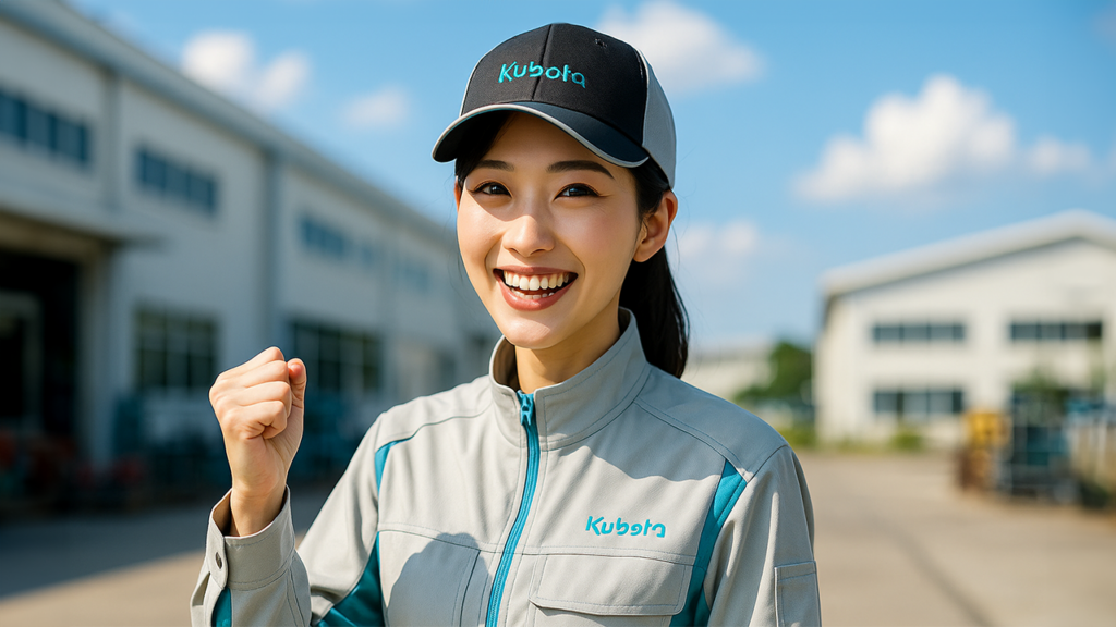 クボタ期間工の女性