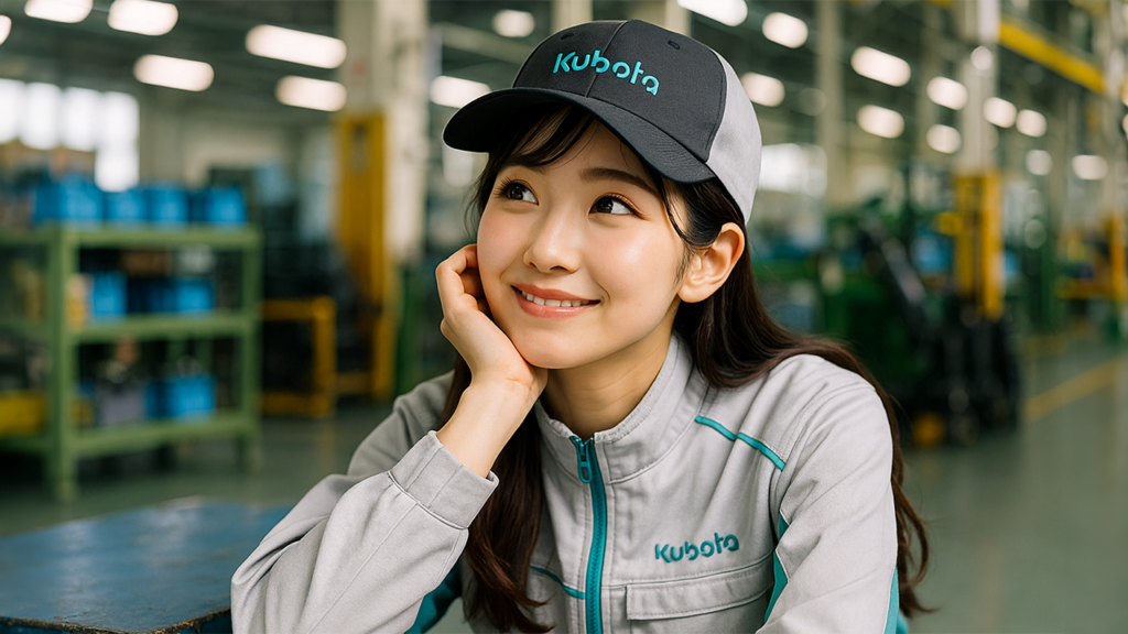 クボタ期間工の女性