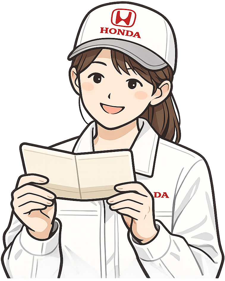 預金通帳を見ている人