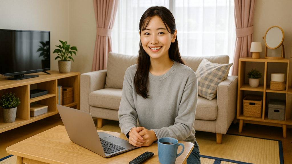 寮住まいの女性