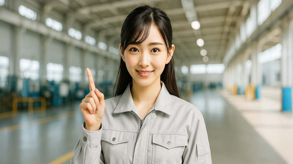気付きのあった工場勤務の女性
