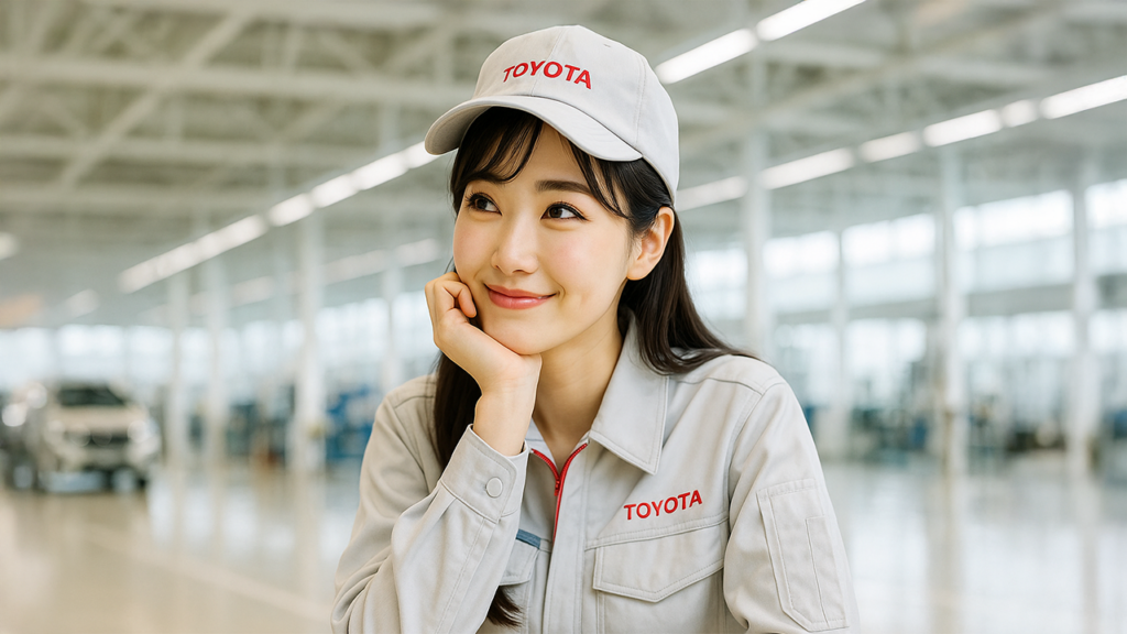 トヨタ期間工の女性