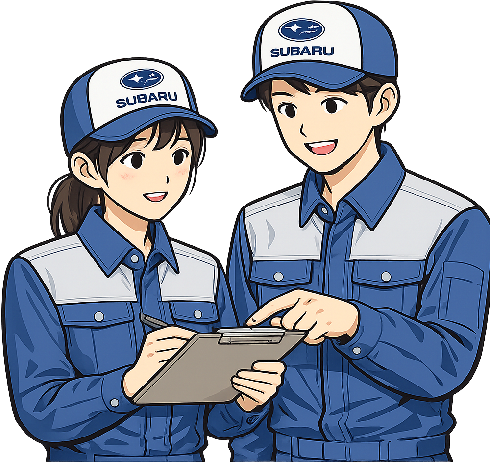 研修中のスバル期間工