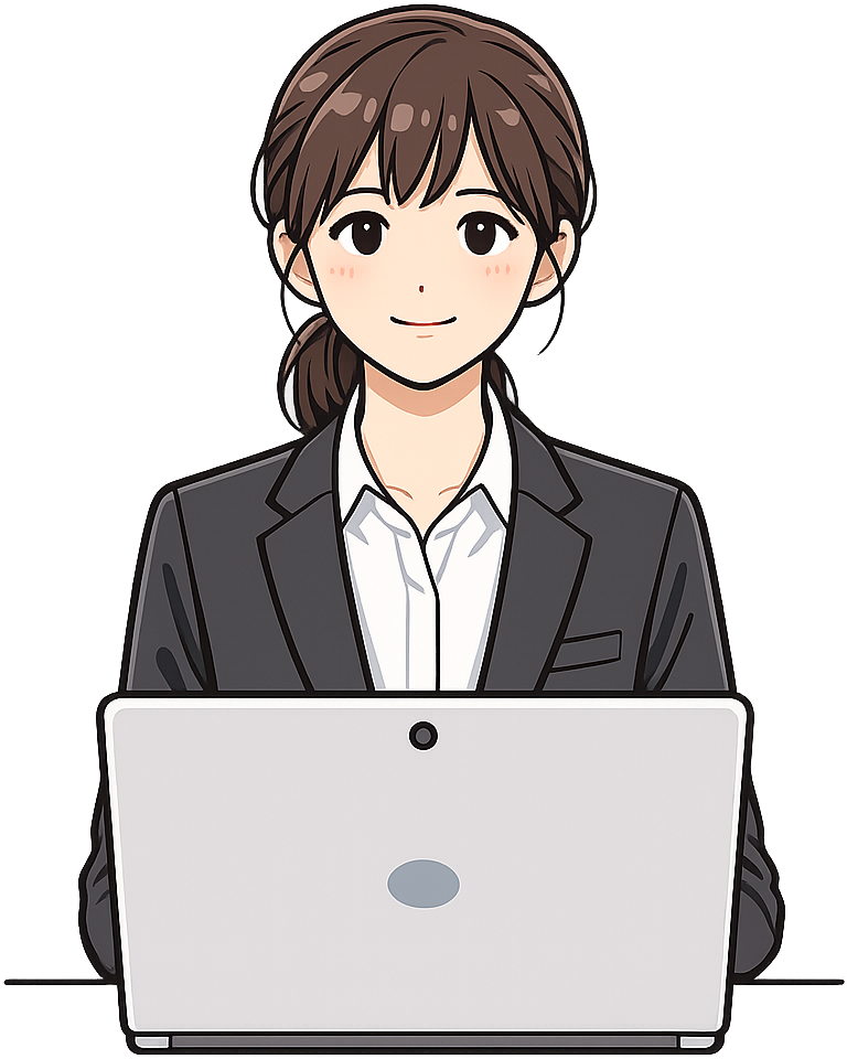 WEB面接を受けている人