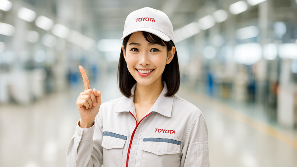 トヨタ期間工で働き始めた女性