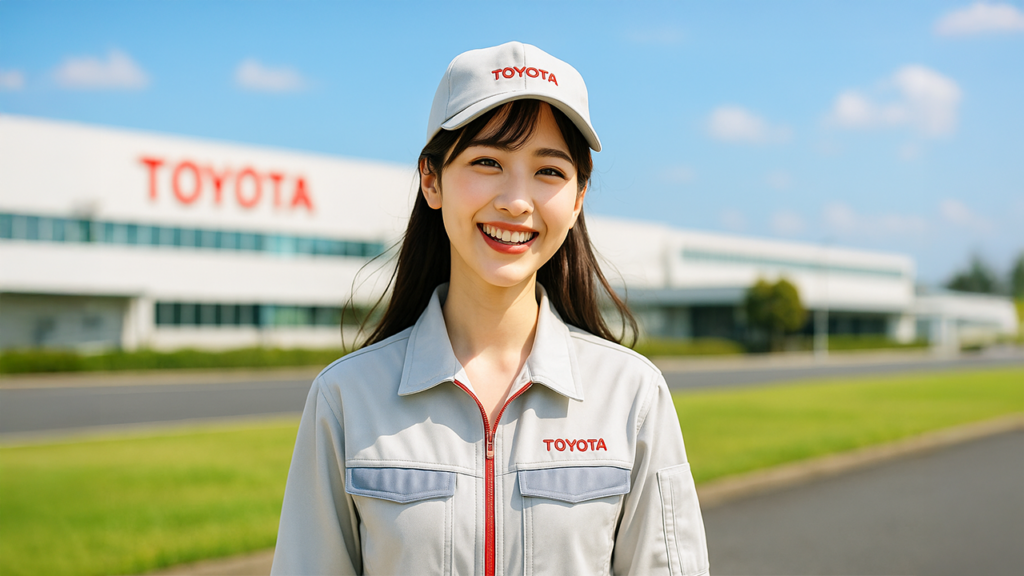 トヨタ期間工の女性
