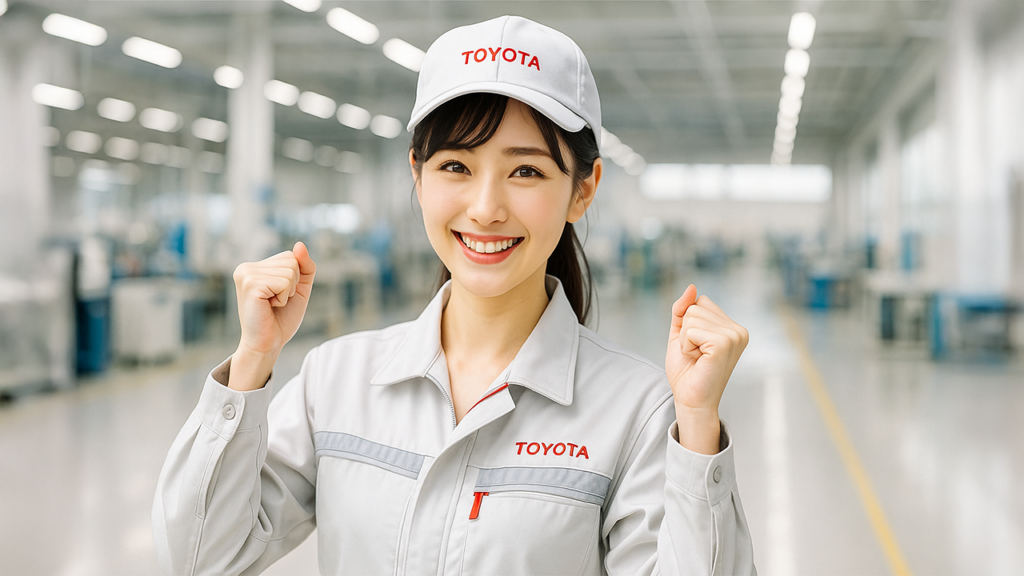 トヨタ期間工の女性