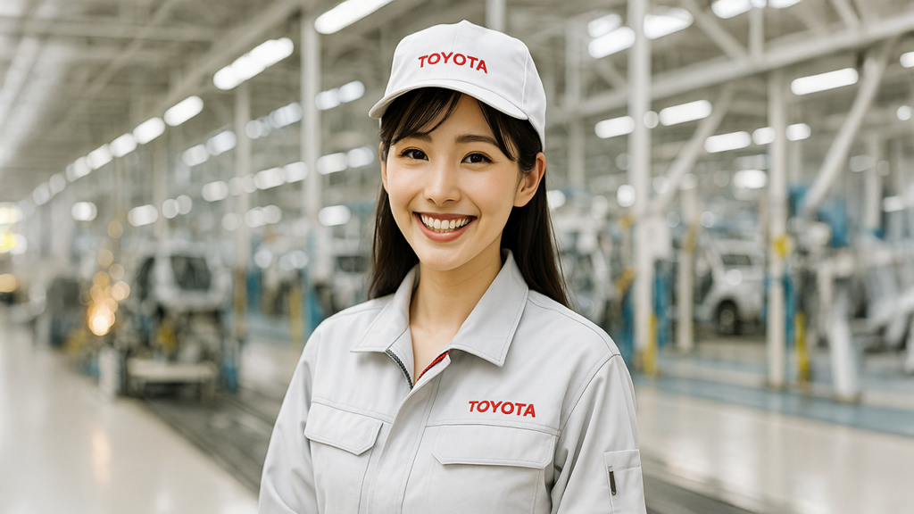 トヨタ期間工の女性