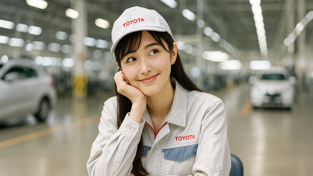 トヨタ期間工の女性