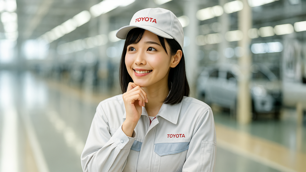 トヨタ期間工の女性