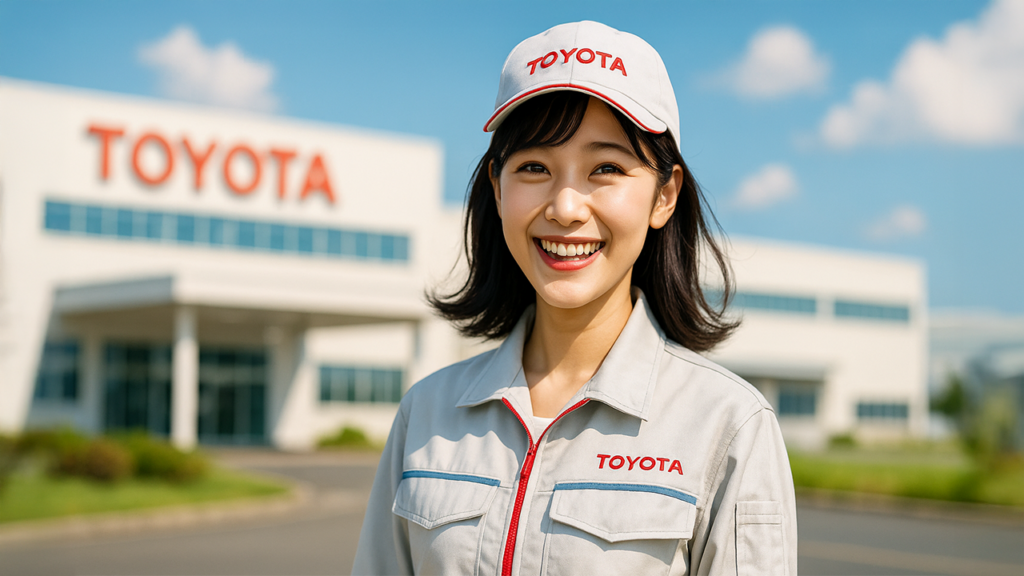 トヨタ期間工の女性