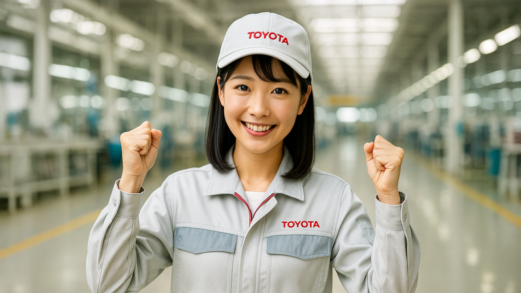 トヨタ期間工の女性