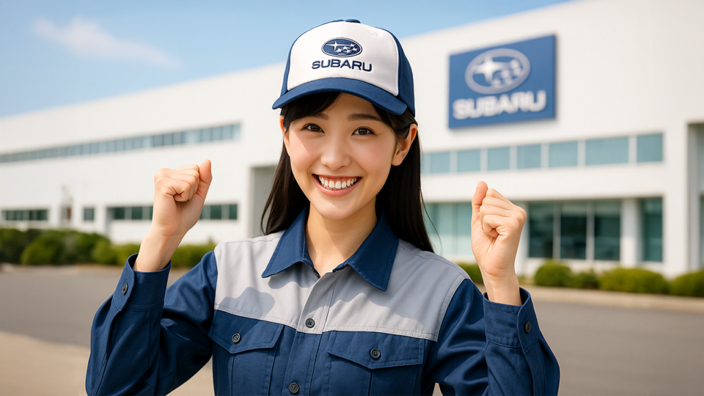 スバル期間工の女性
