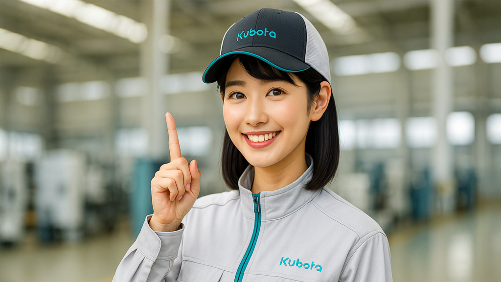 クボタ期間工の女性