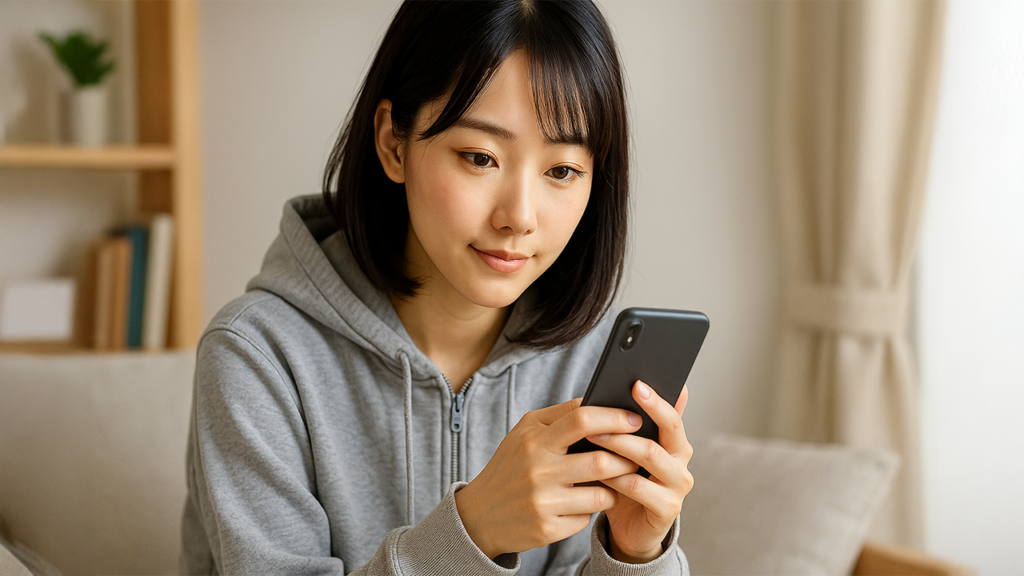 就職活動を始めた女性
