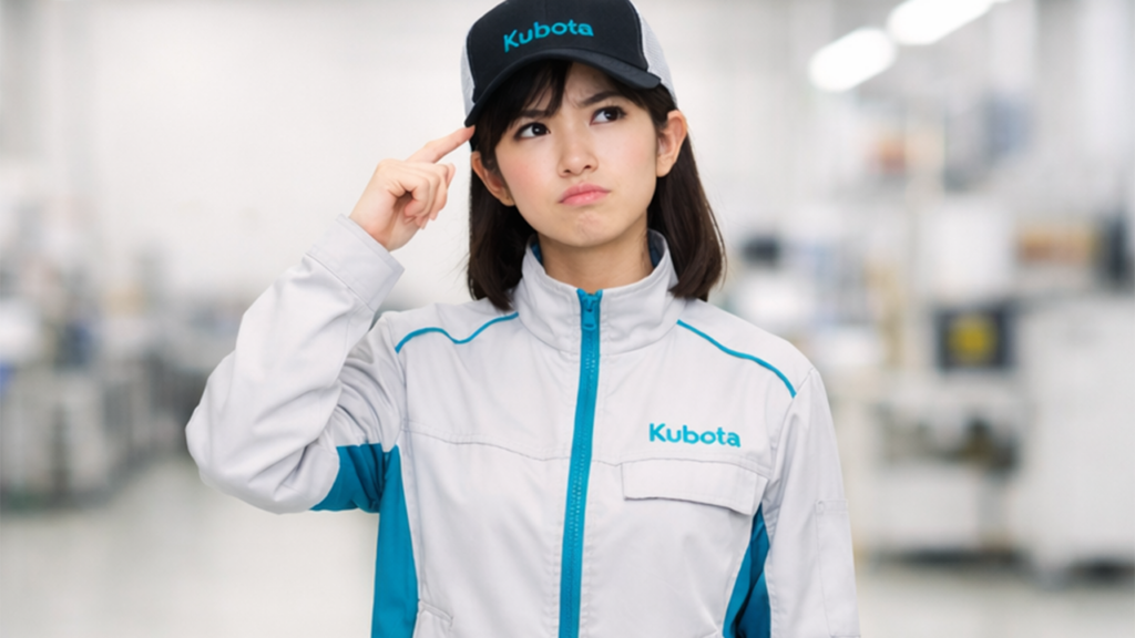 研修中のクボタ期間工