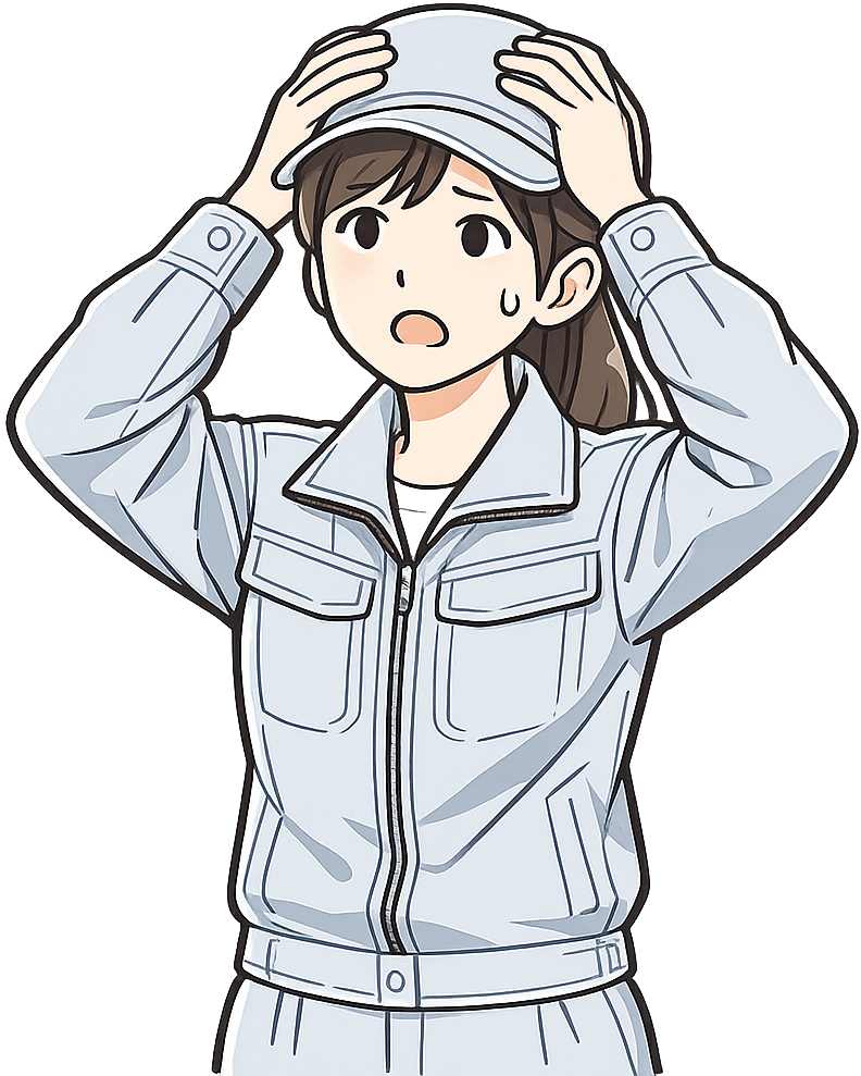 あせっている期間工