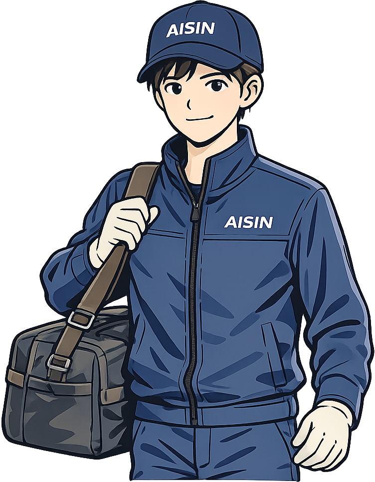 出社してきたアイシン期間工