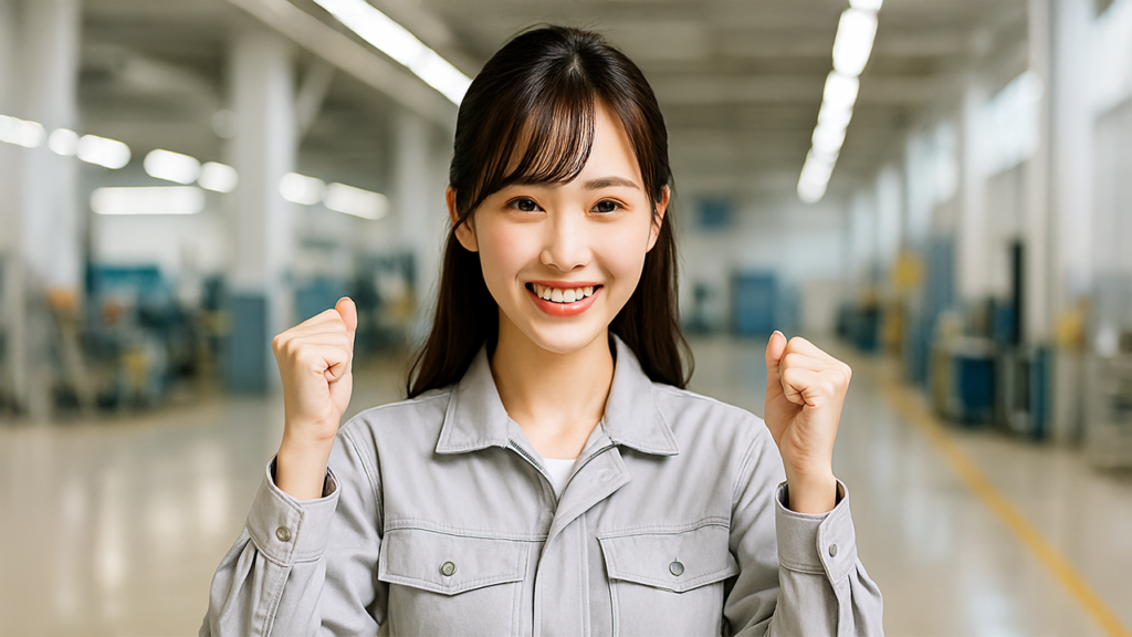 求人選びをガイドしている女性