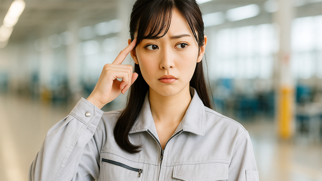 退職を考えている女性