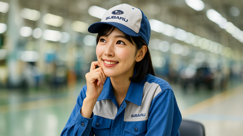 スバル期間工の女性