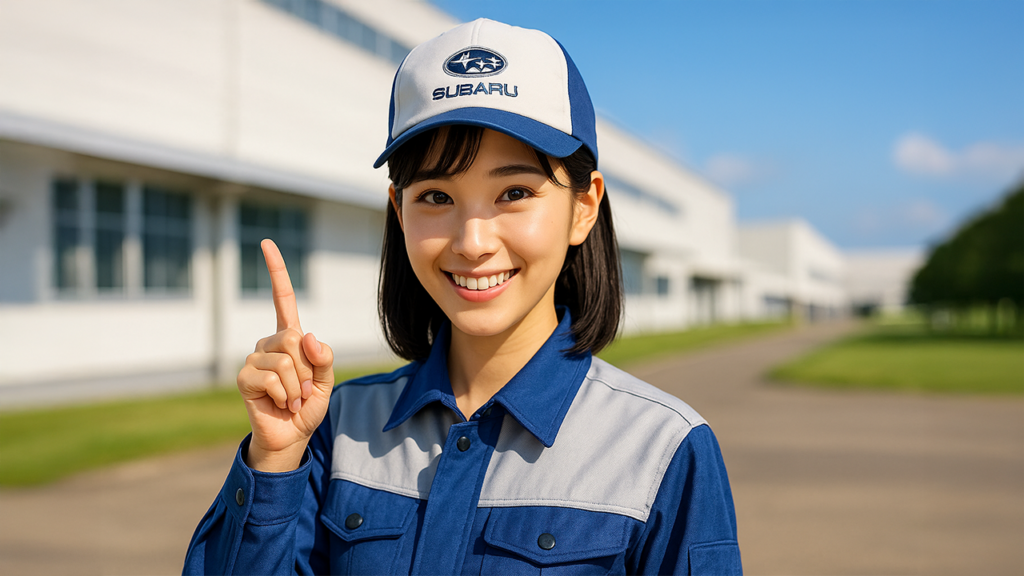 スバル期間工の女性