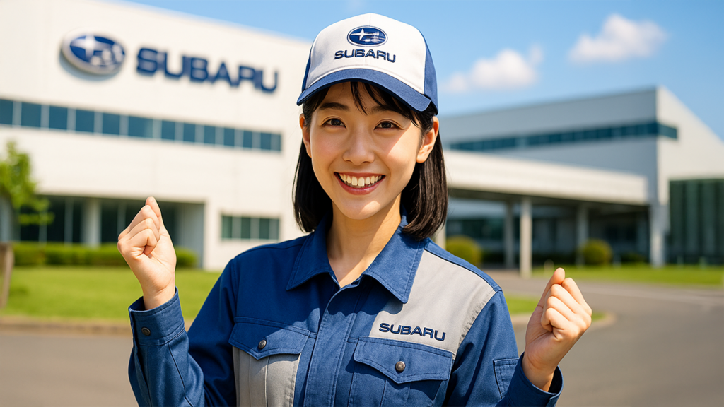 スバル期間工の女性