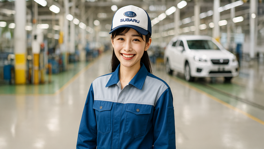 スバル期間工の女性