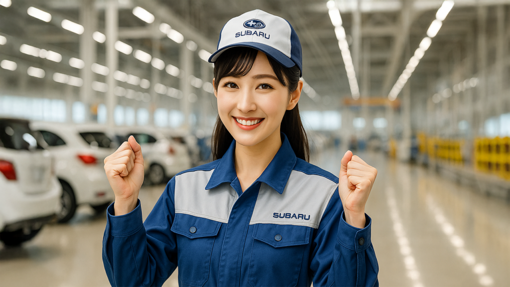 スバル期間工の女性