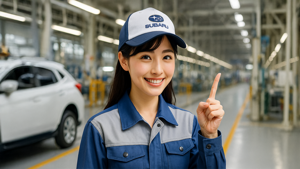 スバル期間工の女性